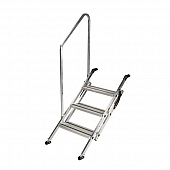 Lippert Components Victory Series 3 Manual Fold-Up RV Entry Step - 2023024500