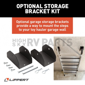 Lippert Components Victory Series 3 Manual Fold-Up RV Entry Step - 2023024500-8