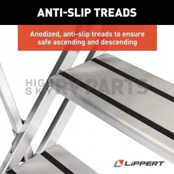 Lippert Components Victory Series 4 Manual Fold-Up RV Entry Step - 2023024501-5