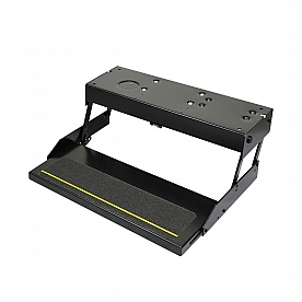 Lippert Components Series 35 RV Single Electric Folding Entry Step - 3691461