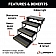 Lippert Components Series 25 RV Triple Electric Folding Entry Step - 369552