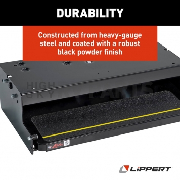 Lippert Components Series 26 Single Electric RV Folding Step - 3711363-8