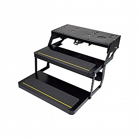 Lippert Components Platinum Double Electric Folding Steps - 372558
