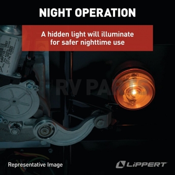 Lippert Components Series 40 Double Electric Folding Step - 3726892-10