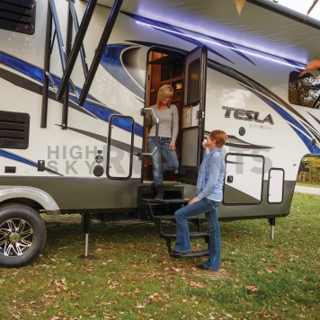 Lippert Components RV Manual 3 Folding Entry Step - 432690-4