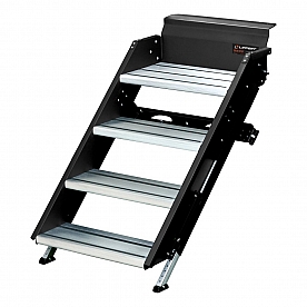 Lippert Components SolidStep 4 Manual Fold-Up Steps - 791575