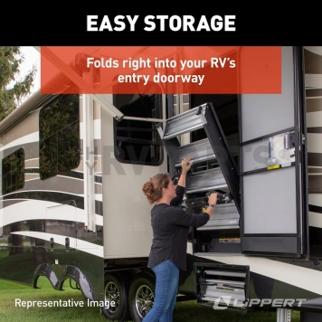 Lippert Components SolidStep 3 Manual Fold-Up Steps - 791572-5