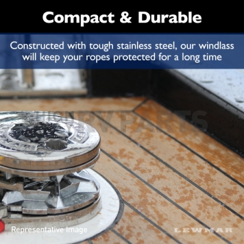 Lewmar Windlass V700 Vertical Mount - 6670011108-312-6