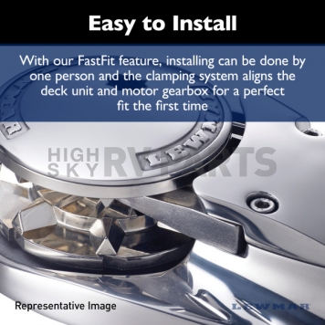 Lewmar Windlass V700 Vertical Mount - 6670011108-312-8