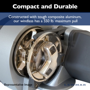 Lewmar Windlass - Pro Sport Horizontal Mount - 6656811967-303-8