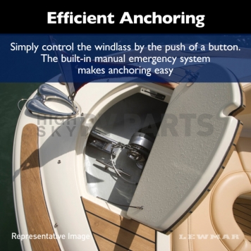 Lewmar Windlass - Vertical Mount 1874 Pound Maximum Pull - 6672011108-138-4