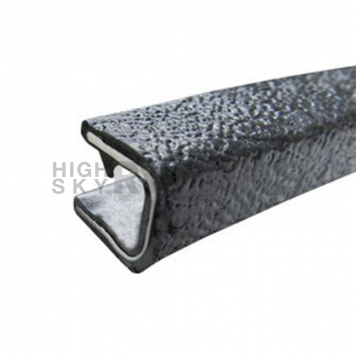 Taco Boat Edge Trim - 25 Foot Length - 5/32 Inch Inner Width x 9/16 Inch Outer Height - Black- V30-1005B25-1-1