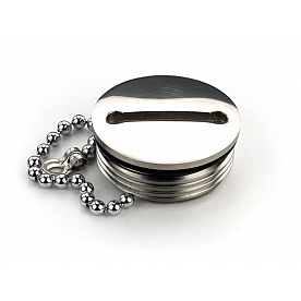 WhiteCap Industries Boat 316 Stainless Steel Deck Filler Cap 6061C