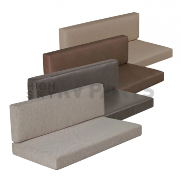 Lippert Components Thomas Payne Back And Seat Dinette Cushion - Beige Vinyl - 2024043910