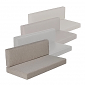 Lippert Components Thomas Payne Back And Seat Dinette Cushion - Beige Vinyl - 2024043913
