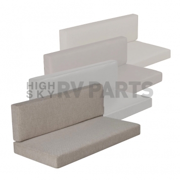 Lippert Components Thomas Payne Back And Seat Dinette Cushion - Beige Vinyl - 2024043913