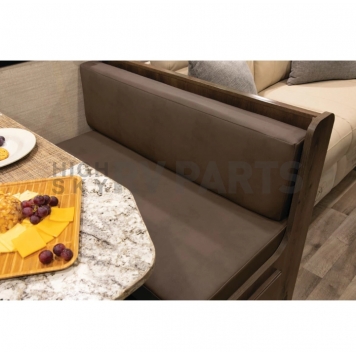 Lippert Components Thomas Payne Back And Seat Dinette Cushion - Beige Vinyl - 2024043921-2