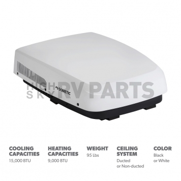 Dometic FreshJet 5 Heat Pump - 15,000 BTU White - FJX5557EHPWHCS-6