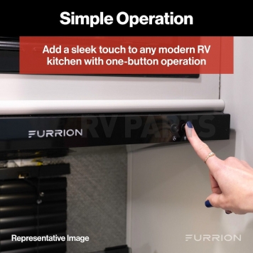 Furrion Stainless Steel Stove Vent Hood FHO23SACRV-BL-4