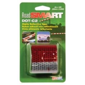 Top Tape and Label Reflective Tape 10 Feet X 2 Inch Red And Silver - RE2110