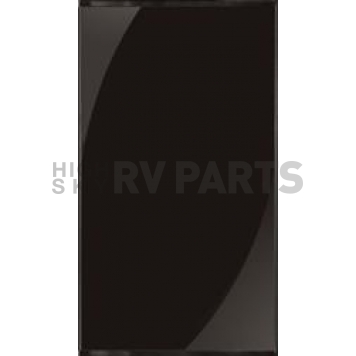Norcold Refrigerator Door Panel Lower - Black Acrylic - 639623