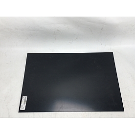 Dometic Refrigerator Upper Door Panel - Black Acrylic - 14063
