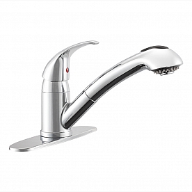 Dura Faucet Kitchen  Silver Plastic - DF-NMK852-CP