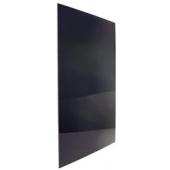 Norcold Refrigerator Door Panel - Lower Black Acrylic - 618152