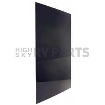 Norcold Refrigerator Door Panel - Lower Black Acrylic - 618152
