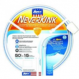 Teknor Apex Fresh Water Hose - 5/8 Inch (-10 AN) x 50 Feet White - 8602-50