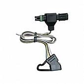 Tekonsha Trailer Wiring Connector Vehicle End 4 Flat  - 118312