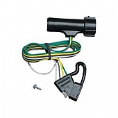 Tekonsha Trailer Wiring Connector Vehicle End 4 Flat  - 118313