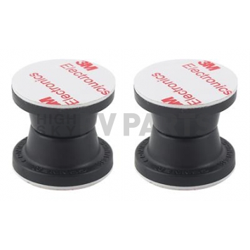 AP Products Door Holder Rubberized Magnet Black - Set of 2 -  013-09802