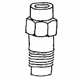 Rieco-Titan Products Camper Jack Hydraulic Pump Mechanism Plunger Tube 150614
