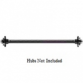 Conn X Leaf Spring Trailer Axle - 52 Inch Hub Face - 7000 Lbs - S7052SL