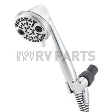 Oxygenics/ ETL Shower Head- White with 60 Inch Hose - 87764