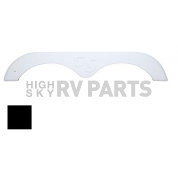 Icon Fender Skirt For Forest River  Grand Surveyor 65-1/2 Inch 11-7/8 Inch Black 14348
