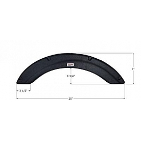 Icon Fender Skirt - Palomino s Banshee B-2 - Black - 14280