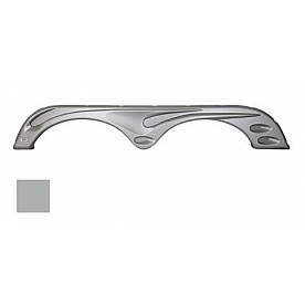 Icon Tandem Fender Skirt - Forest River Stealth - Metallic Silver - 14313