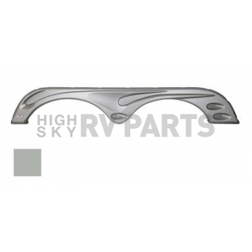 Icon Tandem Fender Skirt - Forest River Stealth - Metallic Silver - 14313