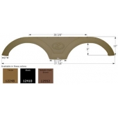 Icon Fender Skirt For Keystone  Passport/ Premier/ Bullet 77-7/8 Inch 13 Inch Copper Metallic 12552