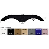 Icon Fender Skirt For  Crossroads/ Dutchmen/ Forest River/ Keystone/ Palomino/ KZ/ Heartland 69-3/8 Inch 9-1/2 Inch Cobalt Blue 12595