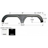 Icon Fender Skirt for Gulfstream Ameri-lite/ Conquest/ Emerald Bay/ Firefly/ G-Force 70-3/4 Inch 13-7/8 Inch  White 01629