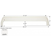 Icon Fender Skirt For Forest River  Rockwood Roo 66-1/4 Inch 13 Inch  White 12173