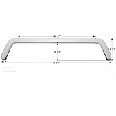 Icon Fender Skirt For Sunline  Solaris 65-3/4 Inch 14-1/2 Inch  White 12319