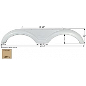 Icon Fender Skirt For Gulfstream  Conquest 64-1/2 Inch 12 Inch Champagne 12333