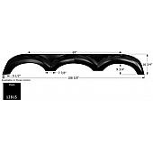 Icon Fender Skirt For Forest River  Wildwood Toy Haulers 108-3/8 Inch 16-3/4 Inch Black 12815