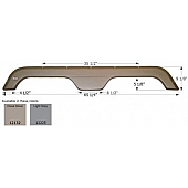 Icon Fender Skirt For R-Vision s 65-1/4 Inch 9-1/8 Inch Cloud Silver 12132