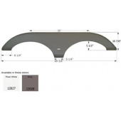 Icon Fender Skirt For Forest River  Sierra 69-3/8 Inch 10-7/8 Inch  White 12027