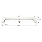 Icon Fender Skirt For Thor  Citation 69-3/4 Inch 12-3/4 Inch Taupe 12306